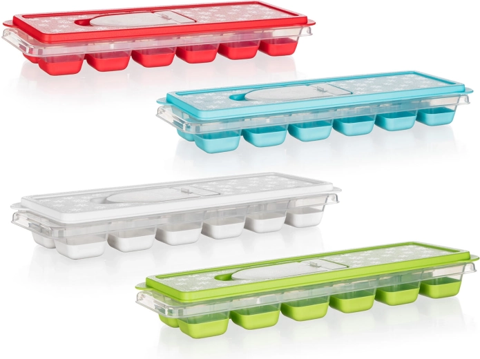 Bac à glaçons avec couvercle et orifice de remplissage CULINARIA