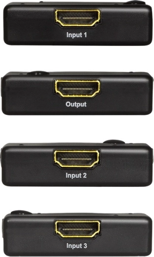 3 entrées HDMI vers une sortie