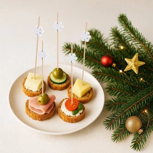 Design hivernal élégant pour toute table