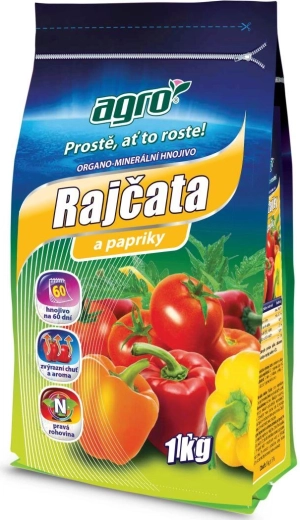 Engrais organo-minéral pour tomates et poivrons 1 kg