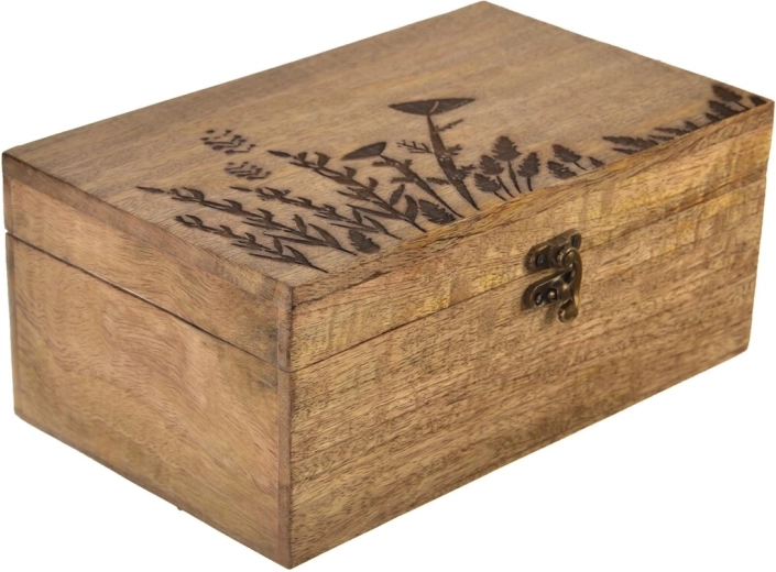 Boîte de rangement Mango Louka grande 26 × 16 × 11 cm