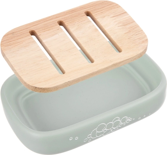 Savon au sec grâce à l’insert en bambou