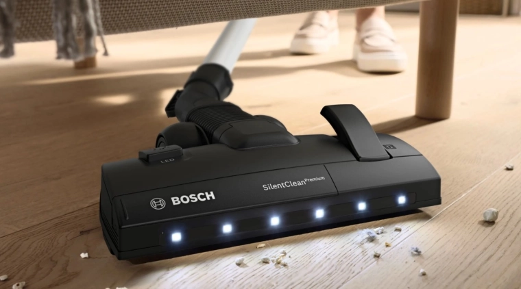 Brosse LED pour des sols visiblement plus propres