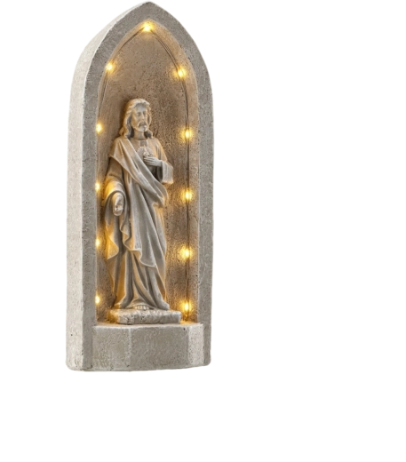 Éclairage LED intégré sans flamme nue