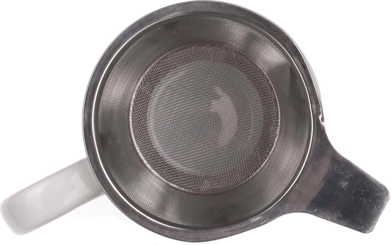 Infusion limpide grâce au maillage fin