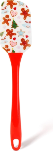 Spatule de cuisine de Noël avec tête en silicone