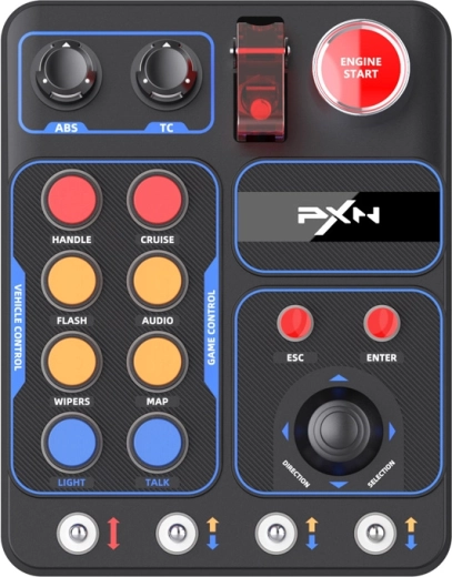 Panneau à boutons pour simulateurs PXN CB1