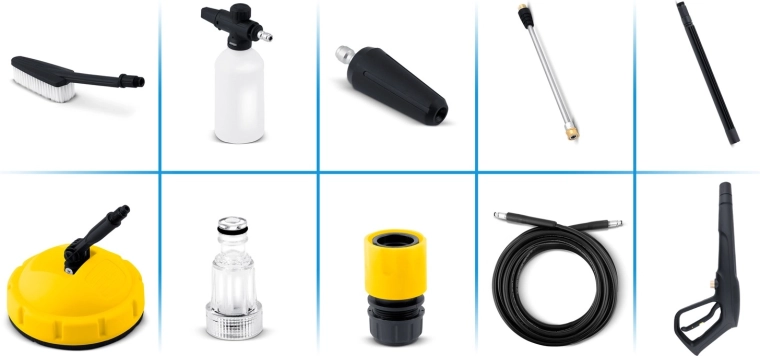 Accessoires polyvalents pour chaque tâche