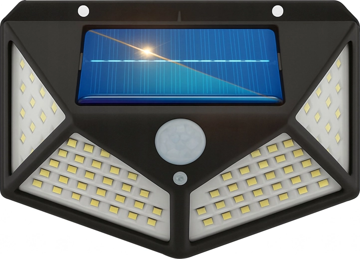 Éclairage grand angle avec 100 LED