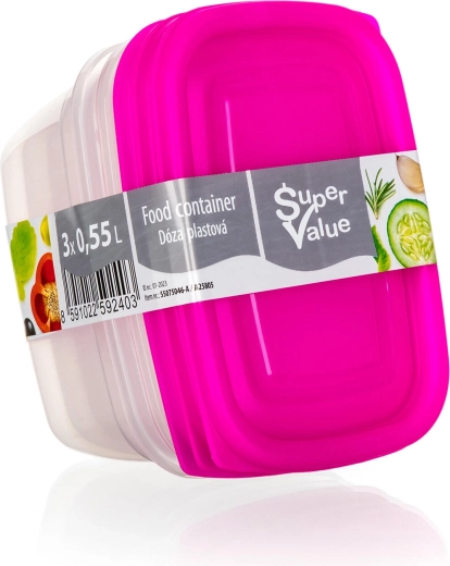 Format pratique 0,55 l pour les portions quotidiennes