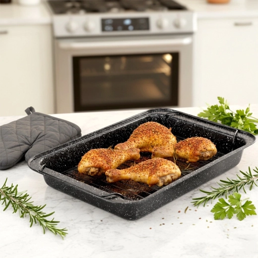 Grille amovible pour une cuisson plus saine