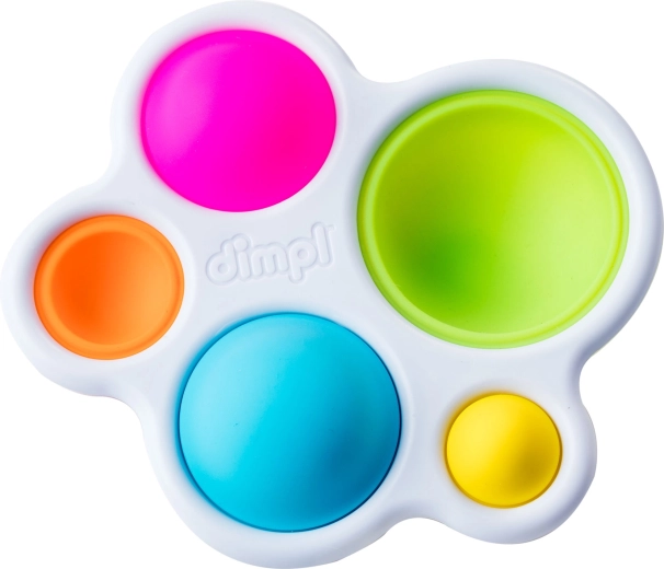 Divertissement sensoriel avec cinq bulles