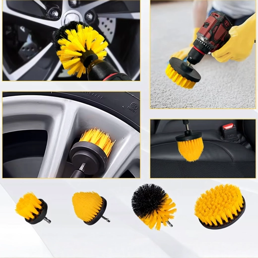 Brosses pour perceuse performantes pour un nettoyage en profondeur