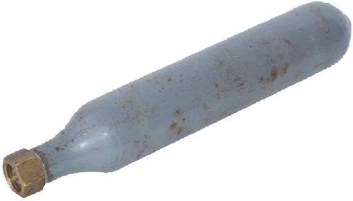 Étui de cuvette – cartouche de CO2 refermable avec vanne à pointeau