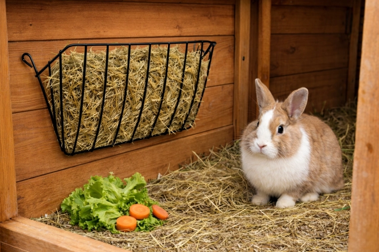 Foin propre grâce au remplissage par le dessus