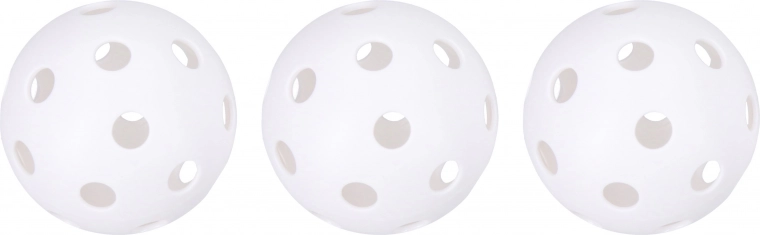 Set de balles de floorball 3 pcs