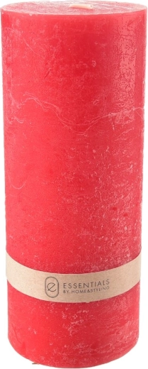 Bougie décorative rouge 390 g