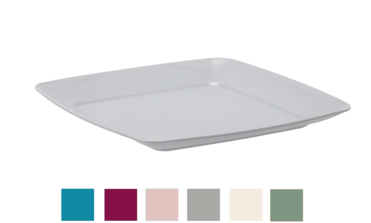 Design carré moderne pour un service élégant