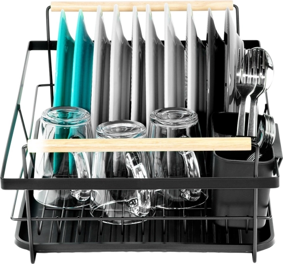 Plan de travail sec grâce au plateau amovible