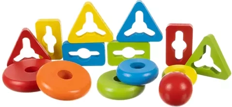 Apprentissage des formes et concentration par le jeu