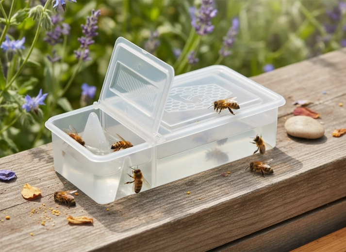 Deux compartiments pour un nourrissement pratique