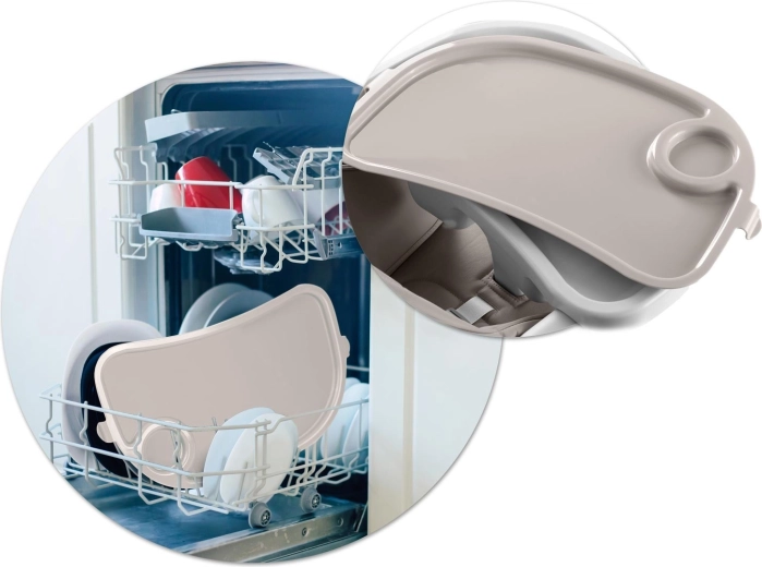 Plateau pour un nettoyage facile
