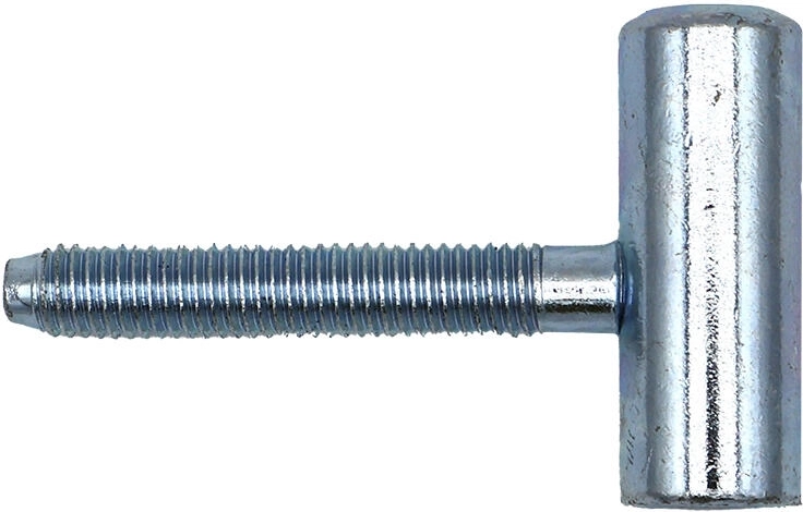 Partie supérieure de gond de porte M8, 50 mm, zinc bleu (10 pcs)
