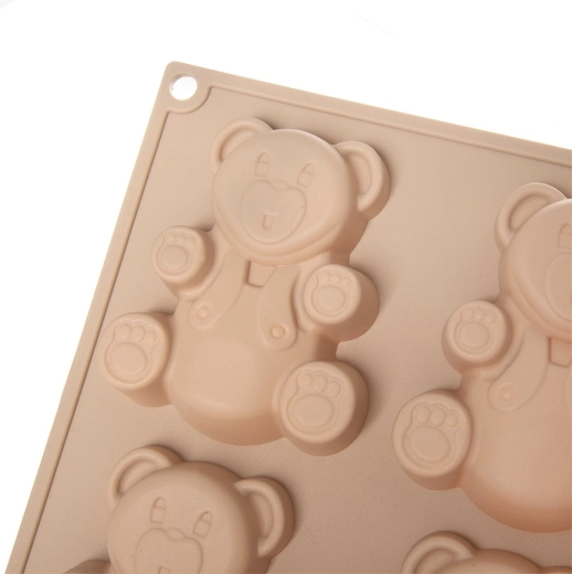 Forme détaillée des oursons pour des desserts spectaculaires