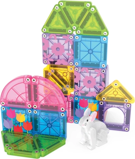 Motifs printaniers et lapin exclusif