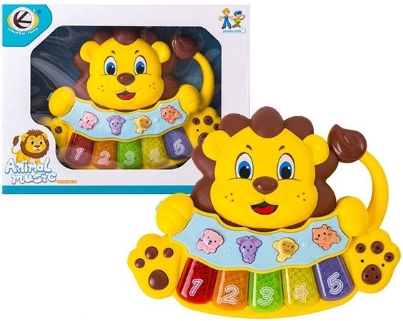 Mini orgue pour enfants lion - 1 pièce