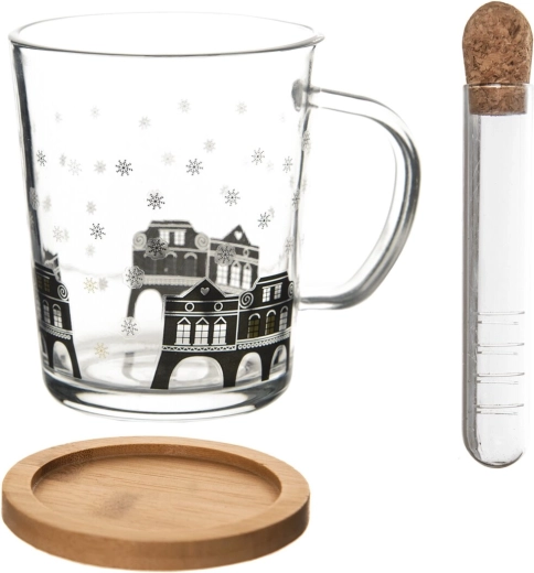 Design élégant au motif hivernal