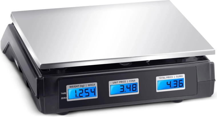 Pesée précise et calcul du prix