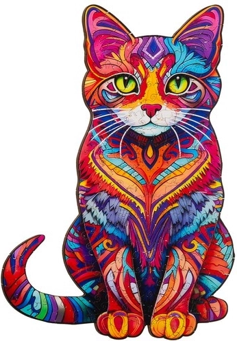 Chat à la forme unique (pas un rectangle)