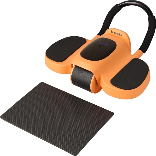 Roue abdominale de musculation HMS KA34 avec retour automatique, orange