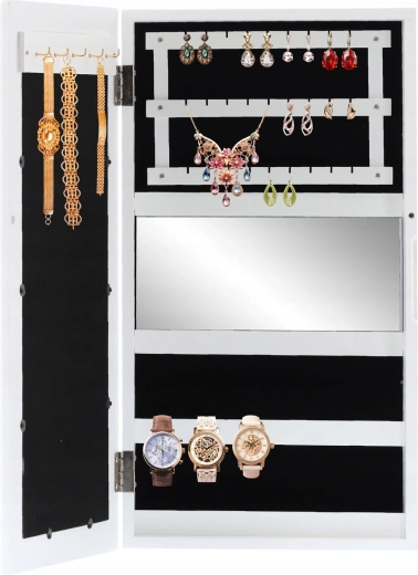 Miroir intégré pour des essayages rapides