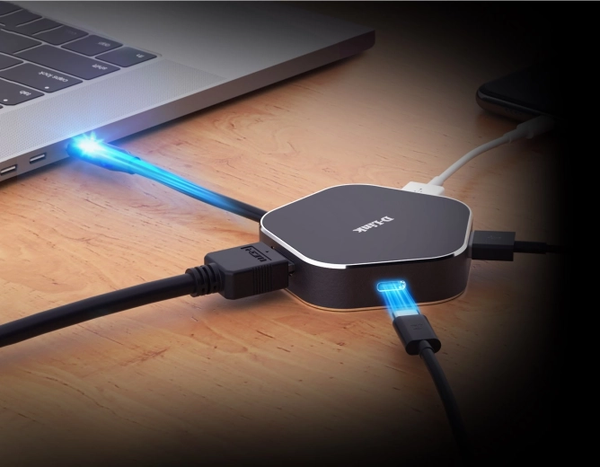 Adaptateur multiport USB-C D-Link avec HDMI