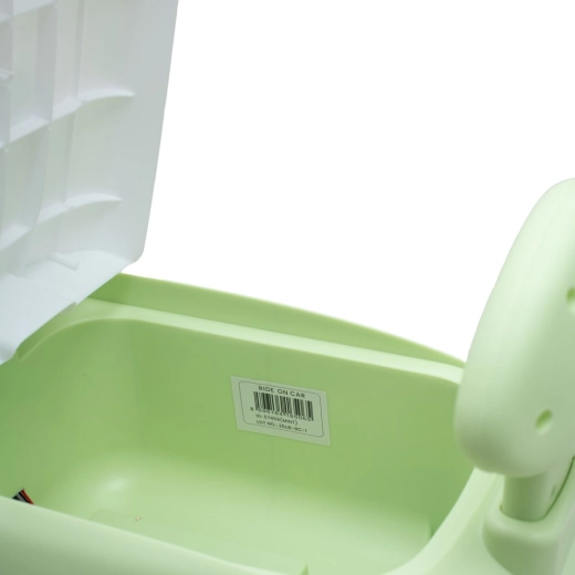 Espace de rangement sous la selle