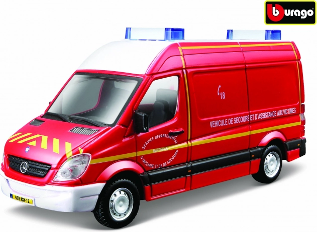 Modèle en métal Mercedes‑Benz Sprinter 1:50 de Bburago