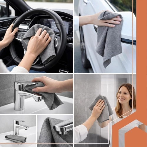 Sans traces sur le verre, les miroirs et les surfaces brillantes