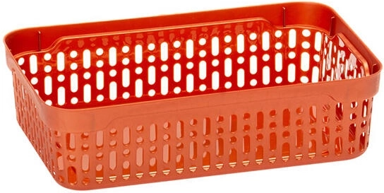 Panier d’organisation MORSETTA 22 × 14,5 × 6 cm – plastique, assortiment de couleurs