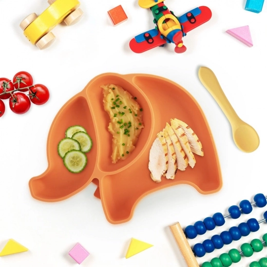 Trois compartiments séparés pour des portions variées