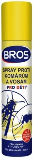 Bros spray anti-moustiques et guêpes pour enfants 90 ml