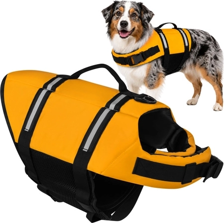 Gilet de sauvetage flottant Purlov pour chien taille L (10–20 kg)