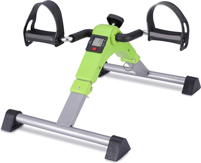 Pédalier de rééducation pliable avec écran LCD