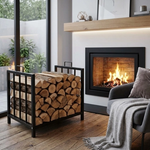 Design noir moderne pour intérieur et extérieur