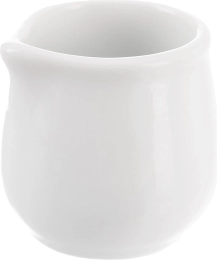 Pot à lait en porcelaine Mona blanc 20 ml