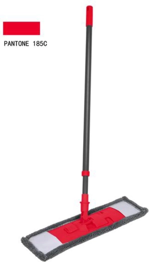 Serpillière pour sol avec manche télescopique TORO, gris