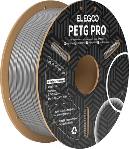 Filament ELEGOO PETG Pro – Gris