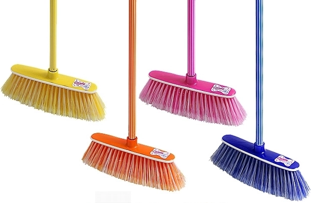 Balai Candy avec manche 120 cm