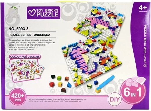 Puzzle de construction 420 pièces - 1 pièce